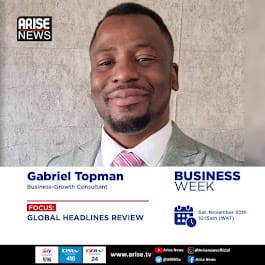 Gabriel Topman on Arise TV News Channel